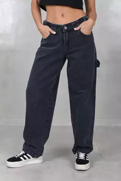 PANTALON BAGGY CARPENTER GRIS - ZETA
