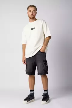 Bermuda Jean Cargo Tori Stone - comprar online