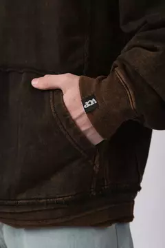 Buzo Canguro Over Blaze Oxido - tienda online