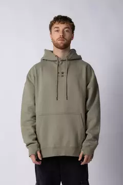 Buzo Canguro Over Jem Minute Oliva