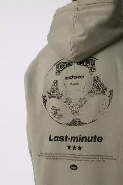 Buzo Canguro Over Jem Minute Oliva - tienda online