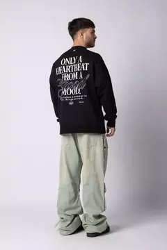 BUZO OVER NOVA MOOD NEGRO - ZETA