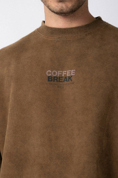 BUZO OVER PYUR TEAM BEIGE - tienda online