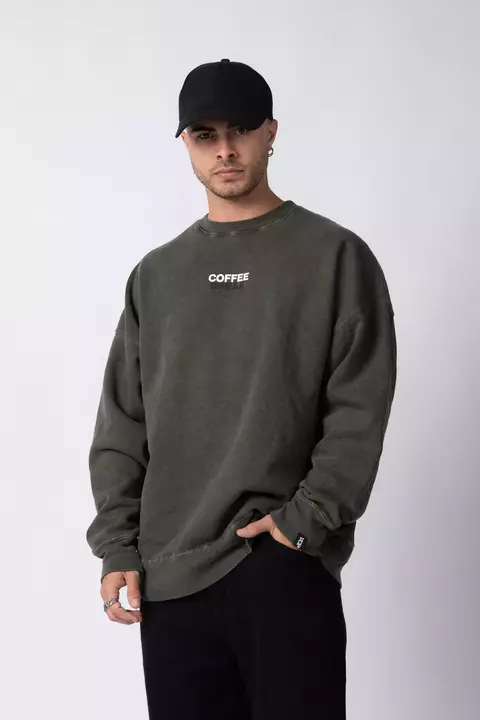 BUZO OVER PYUR TEAM MILITAR - comprar online