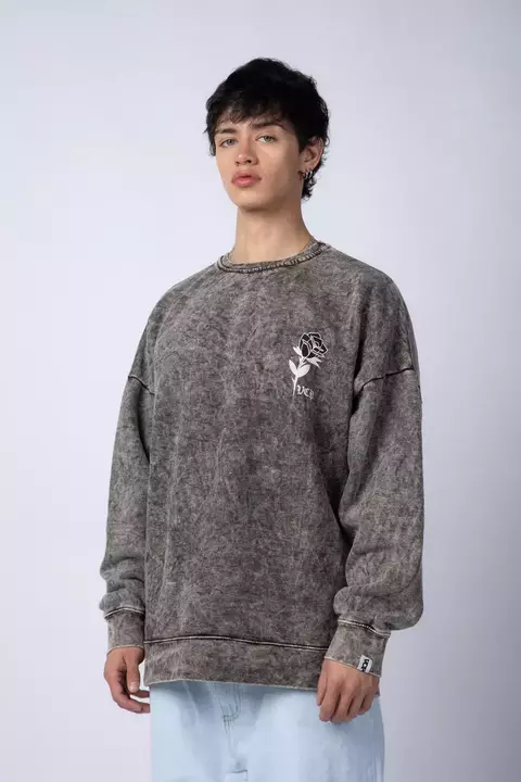 BUZO OVER ROUX JARRON NEGRO - comprar online