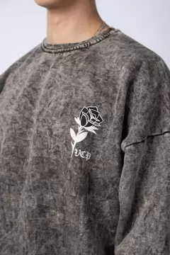 BUZO OVER ROUX JARRON NEGRO - ZETA