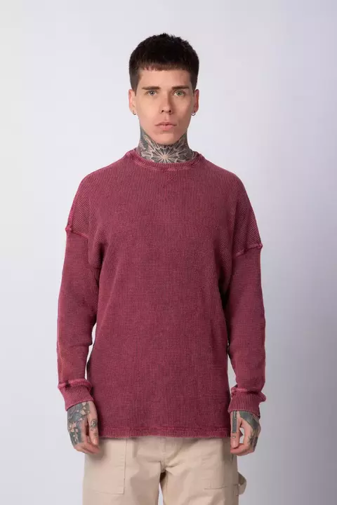 BUZO OVER TROUT BORDO - comprar online