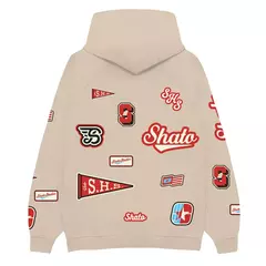BUZO OVERSIZE BOMBARDINO BEIGE en internet