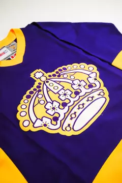 Camiseta NHL Queens Violet & Yellow en internet