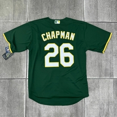 Camiseta Oakland Athletics Green - #26 Chapman en internet