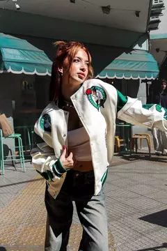 Campera NBA Boston Celtics NBA FINALS Champions Full Cream - comprar online