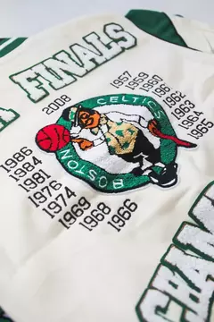 Campera NBA Boston Celtics NBA FINALS Champions Full Cream - comprar online