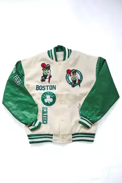 Campera NBA Boston Celtics Trebol Cream&Green - comprar online