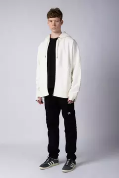 CAMPERA OVER FORGE CRUDO - ZETA