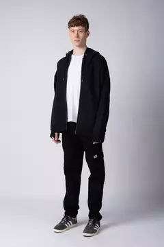 CAMPERA OVER FORGE NEGRA - ZETA