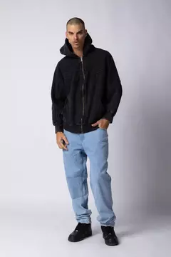 Campera Over Ripple Negra en internet