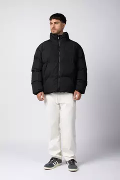 CAMPERA PUFFER CRONOS NEGRA - tienda online