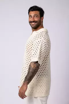 CHOMBA TEJIDA CIVIS CRUDO - tienda online