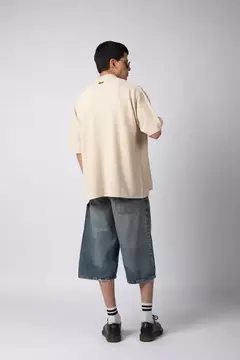 Chomba Tejida Rover Crudo (c/ cierre)