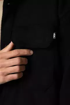 Coat Duffel Negro - ZETA