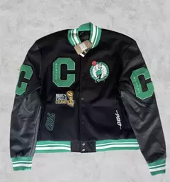 JACKET NBA BOSTON CELTICS - BLACK en internet