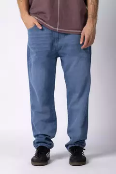 JEAN MOM SHELBY DUST BLUE - ZETA