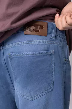 JEAN MOM SHELBY DUST BLUE