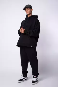 JOGGER OVER JAM NEGRO - ZETA
