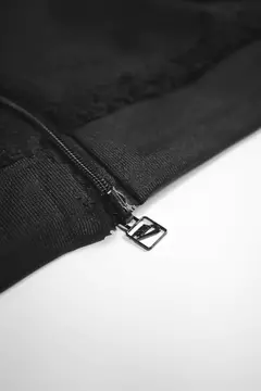 Imagen de Campera Nike Reversible Negra Peluche - Interior Negro