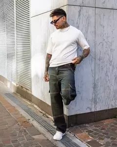 Imagen de PANTALON BAGGY CARGO OXIDO
