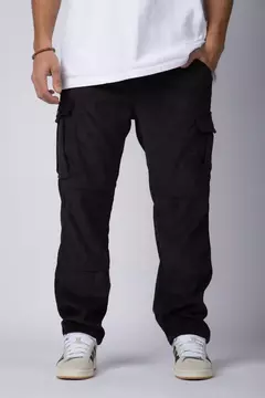 PANTALON CARGO NORMAN NEGRO - comprar online