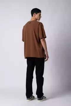 Remera Over Fylo Choco - tienda online