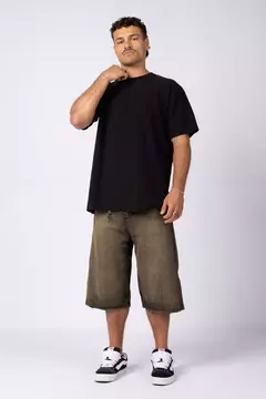 Remera Over Fylo Negra - tienda online