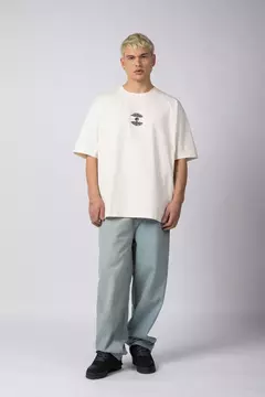 Remera Over GR Connect Crudo en internet