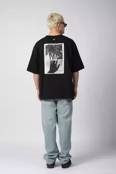 Remera Over GR Connect Negra