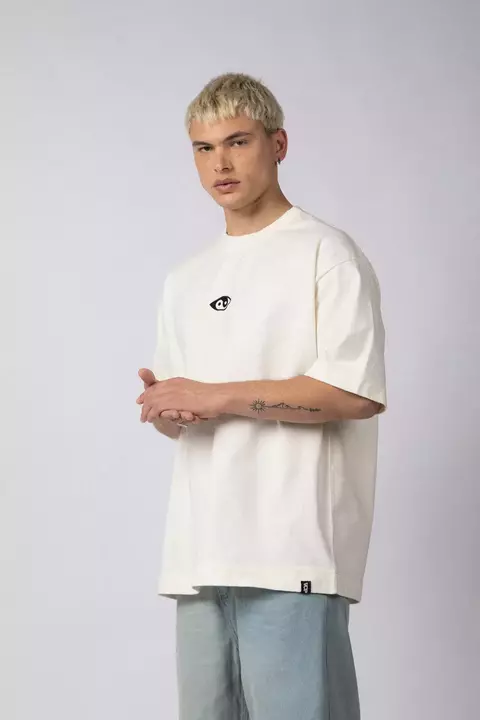 Remera Over GR View Crudo