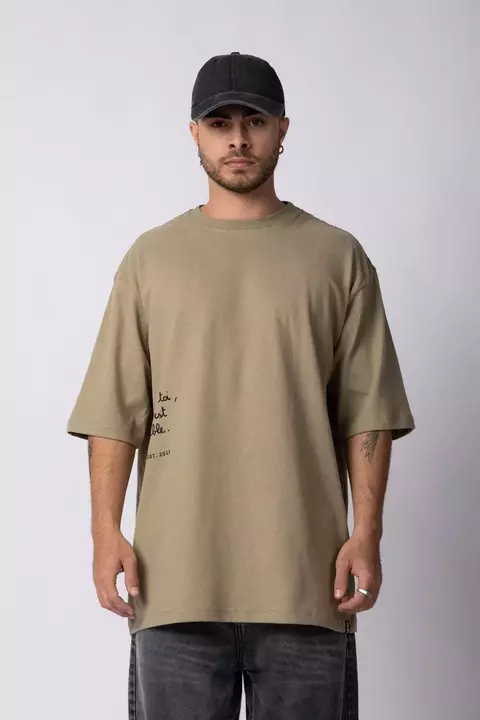 Remera Over Rhy Aime Beige