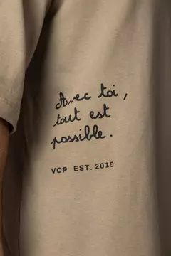 Imagen de Remera Over Rhy Aime Beige