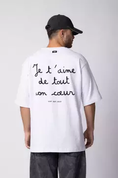 Remera Over Rhy Aime Blanca