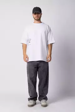 Remera Over Rhy Aime Blanca - ZETA