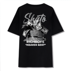 REMERA OVERSIZE MONEYBAG NEGRA - comprar online