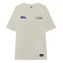 REMERA OVERSIZE SAMPLE BEIGE - comprar online