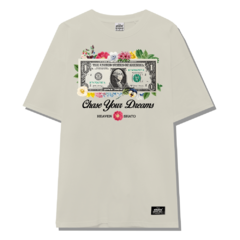 REMERA OVERSIZE ZALO BEIGE - comprar online