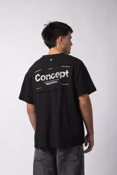 Remera Patch Drop Negra - comprar online