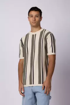REMERA TEJIDA HELIX VERDE