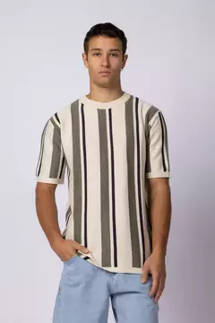 REMERA TEJIDA HELIX VERDE en internet