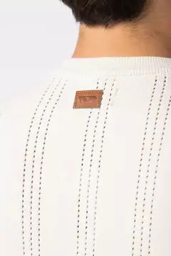 Remera Tejida Vito Crudo - comprar online