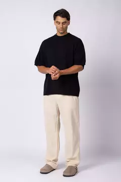 REMERA TEJIDA ZYLO NEGRA en internet