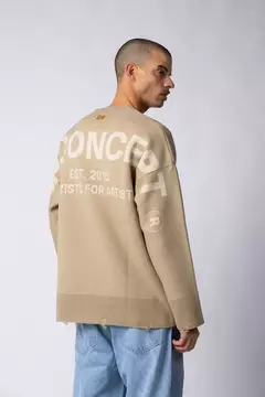 Sweater Concept Beige - tienda online
