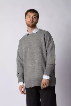 Sweater Concept Gris - comprar online